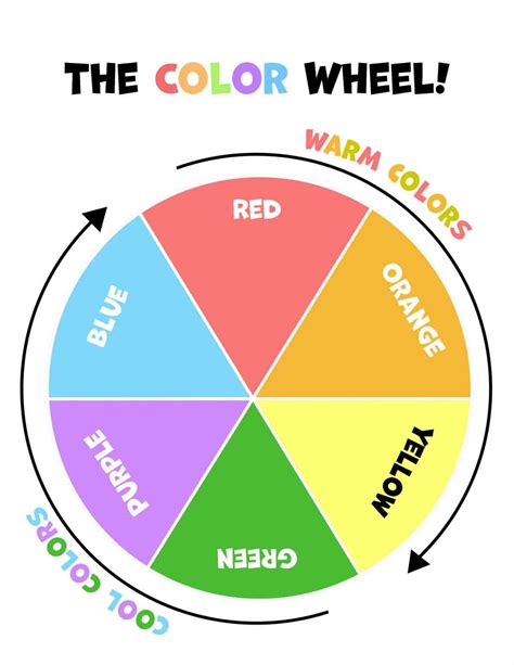 Image result for Color Wheel Chart Printable