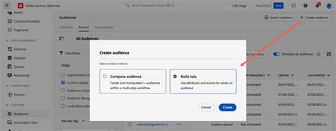 Build segment definitions | Adobe Journey Optimizer