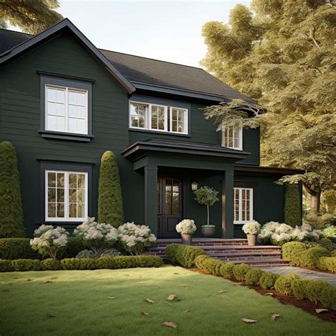 4+ Cool Green Exterior Paint Palettes for Modern Homes
