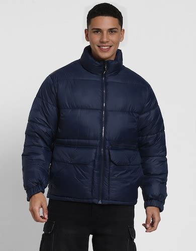 Buy American Eagle Men Blue Puffer Jacket Online - 39733476