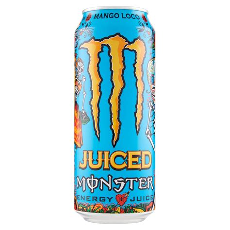 48x Monster Energy Juiced Mango Loco Energy Drink Mixture Exotic ...
