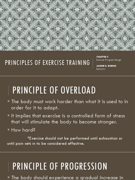 Image result for Principles of Training Principles of Exercise