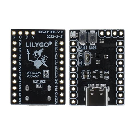 LILYGO® T-HC32 HC32L110B6 ขนาด MCU ที่เล็กที่สุด Ultra-low Power การจัด ...
