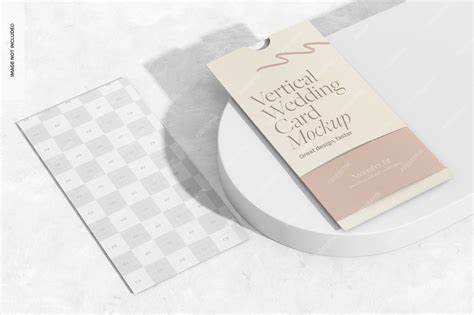 Wedding Invitation Card With Envelope Mockup Psd