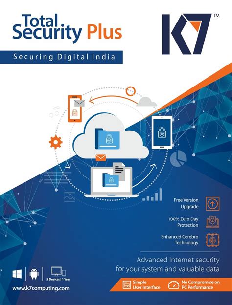 K7 Security K7 Total Security Plus 5pc 1user 1yr single CD : Amazon.in ...