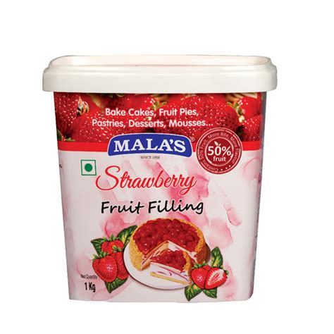 Malas Strawberry Fruit Filling 1 Kg Wholesalers with best prices online ...