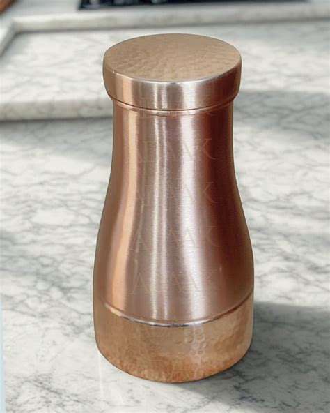 Copper Bottle and Glass Set | Ayurvedic Drinkware for Wellness ...