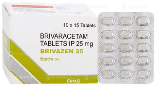 Brivazen 25 Tablet 15 - Uses, Side Effects, Dosage, Price | Truemeds