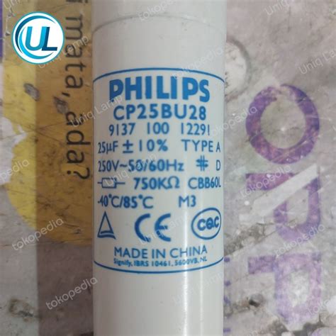 Jual Kapasitor 25uf CP25BU28 Philips / Kapasitor 25 Micro Philips ...