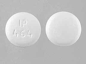 IP 464 Pill Images (White / Round)