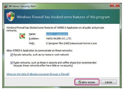 Wires-X Setup 的图像结果