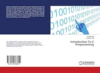 Buy Introduction To C Programming Book Online at Low Prices in India ...