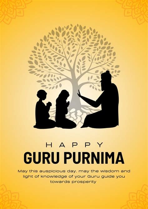 Explore Free Guru Purnima Poster Design Templates | Canva