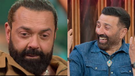 Sunny And Bobby Deol Tear Up As They Recall Tough Times In Bollywood ...