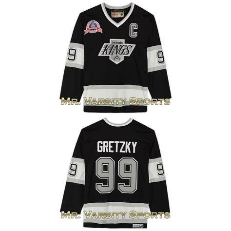 Los Angeles Kings Jersey NHL Gretzky e Cbum - Modelos Retro - Via ...