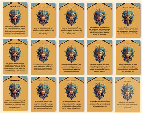 Downloadable Printable Oracle Cards 的图像结果