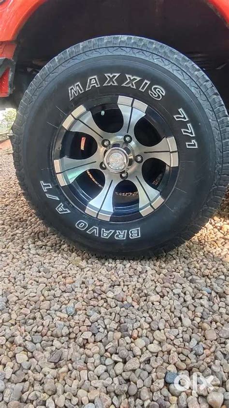 Alloys and Maxxis Comforser Tyres Offroad Gypsy, Jeep, Thar, Traveller ...