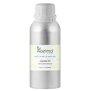 Buy KAZIMA Jojoba Cold Pressed Carrier Oil - 100% Pure Natural ...