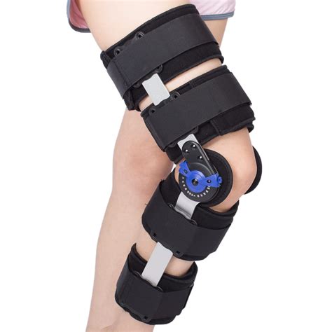 Buy Tairibousy Hinged Knee Brace ROM Post Op Knee Immobilizer ...