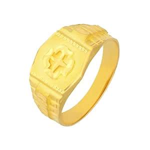 Buy Bhima Jewellers 22K Yellow Gold ring for Men, 5.85g. at Amazon.in