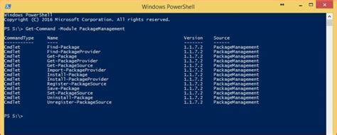 Image result for Unexpected Package Windows PowerShell