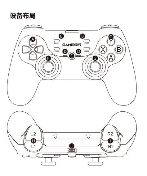 S5手机无线蓝牙游戏手柄手游刺激战场安卓IOS吃鸡T3直连手柄-阿里巴巴