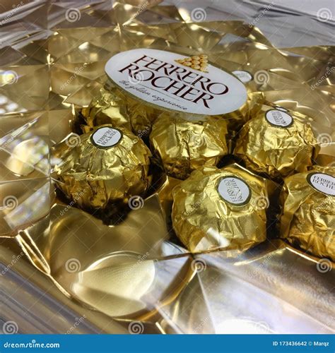 Ferrero Rocher Chocolates. since 1982, the Candy Consists of a Whole ...