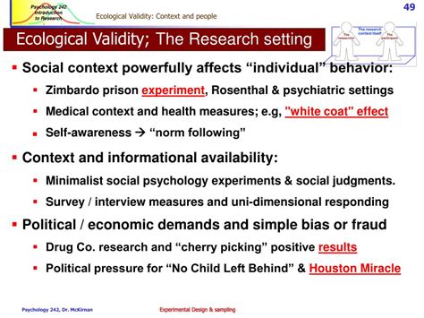 Image result for Ecological Validity