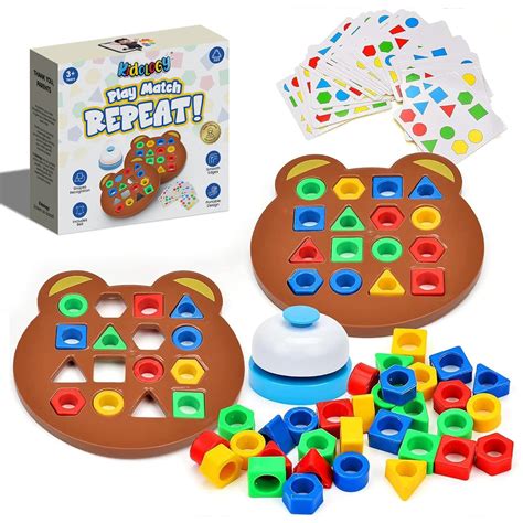 Shape Matching Game for Kids | Educational Toy for Cognitive ...