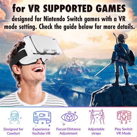Orzly VR Headset designed for Nintendo Switch & Switch oled console ...
