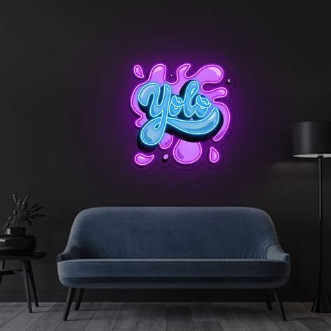 Yolo Neon x Acrylic Artwork – The MB Store