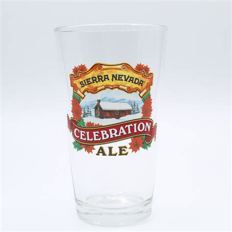 Beer Pint Glass - Sierra Nevada Celebration Ale