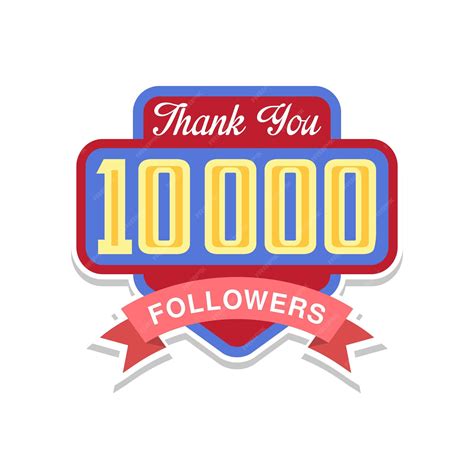 Obrigado 10000 seguidores números modelo para redes sociais usuário ...