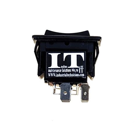 IndusTec DPDT 30 Amp 12V DC 4 Pin Quick Plug OnOffOn India | Ubuy