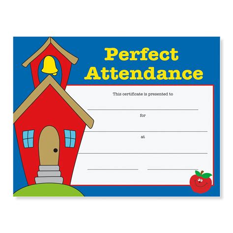 Attendance Award Certificate Templates