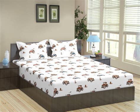 Printed Fitted Bedsheets – Trance Home Linen