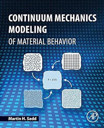 Continuum Mechanics Modeling of Material Behavior : Sadd, Martin H ...