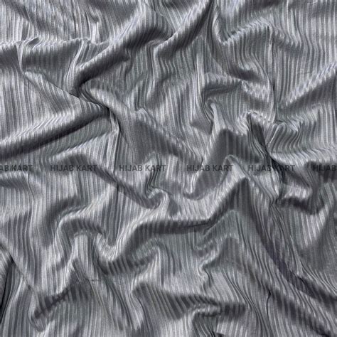 Silver- Premium Ribbed Jersey Hijab – Hijab Kart