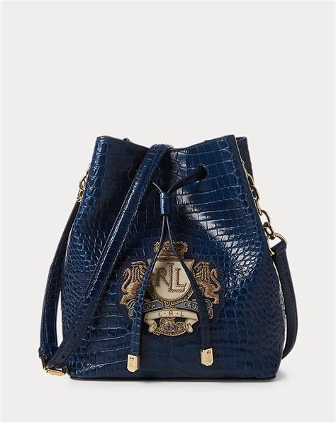 Crest Mini Debby II Bucket Bag for Women | Ralph Lauren® IN