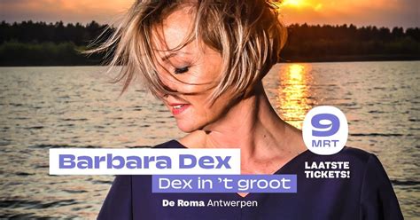 Barbara Dex in De Roma: Dex in t groot - laatste tickets!, De Roma ...