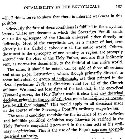 Obedience to Vacantis Apostolicae Sedis would end the present confusion ...