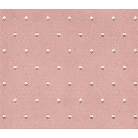 Rani, Indian Floral Pattern Wallpaper, Pink | lifencolors – Life n Colors