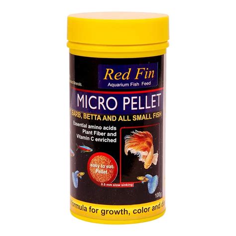 Petish Micro Pellets 100Gm For Tetra, Guppy, Barb, Betta, Goldfish ...
