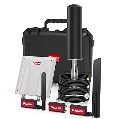 Buy SolidRF-RV Cell Phone Signal Booster-Dual Interior Antennas-For ...