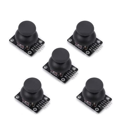 Teyleten Robot Dual-axis XY Joystick Module PS2 Game Joystick Control ...