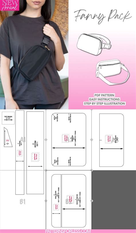 Image result for Fanny Pack Tutorial with Pattern