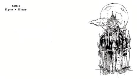 lil peep castles laptop wallpaper black | Laptop wallpaper, Edgy ...