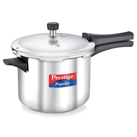 Prestige Popular 5L stainless steel pressure cooker(outer lid)|Ideal ...