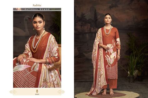 RADHIKA FASHION AZARA ROSHNI LAWN COTTON PRINT WITH HAND WORK SUITS AT ...