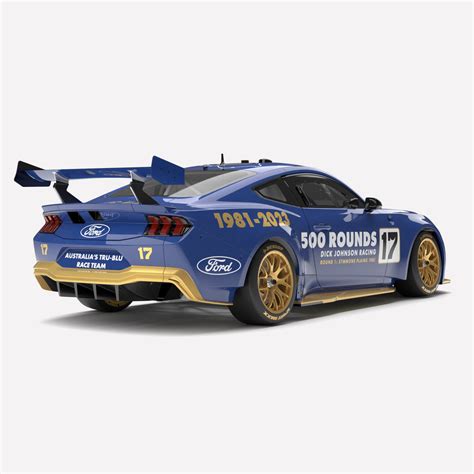 1:18 Dick Johnson Racing #17 Ford Mustang GT - 500 Rounds Celebration – Authentic Collectables